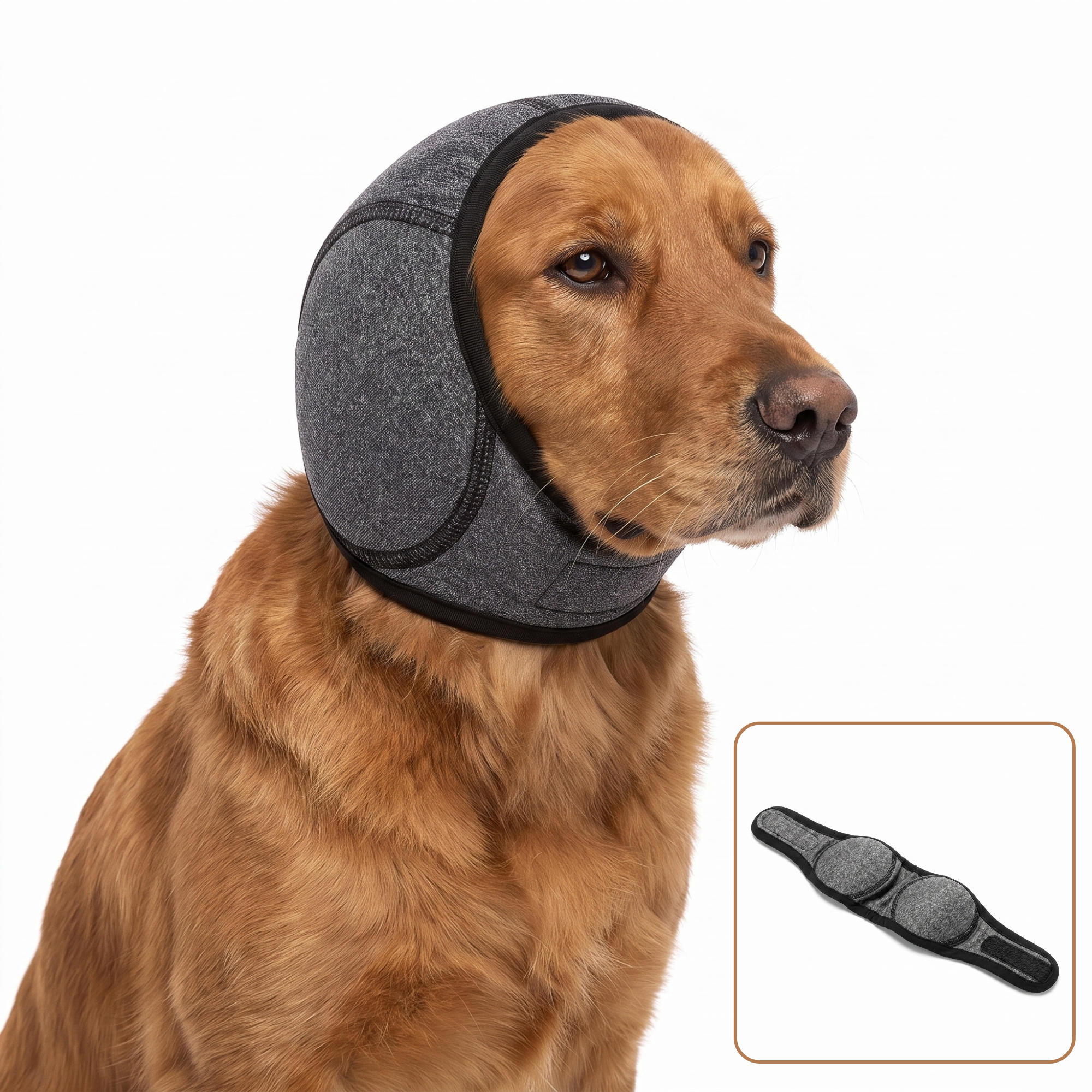 CalmCowl™ Noise-Calming Hood — Help Your Dog Feel Safe