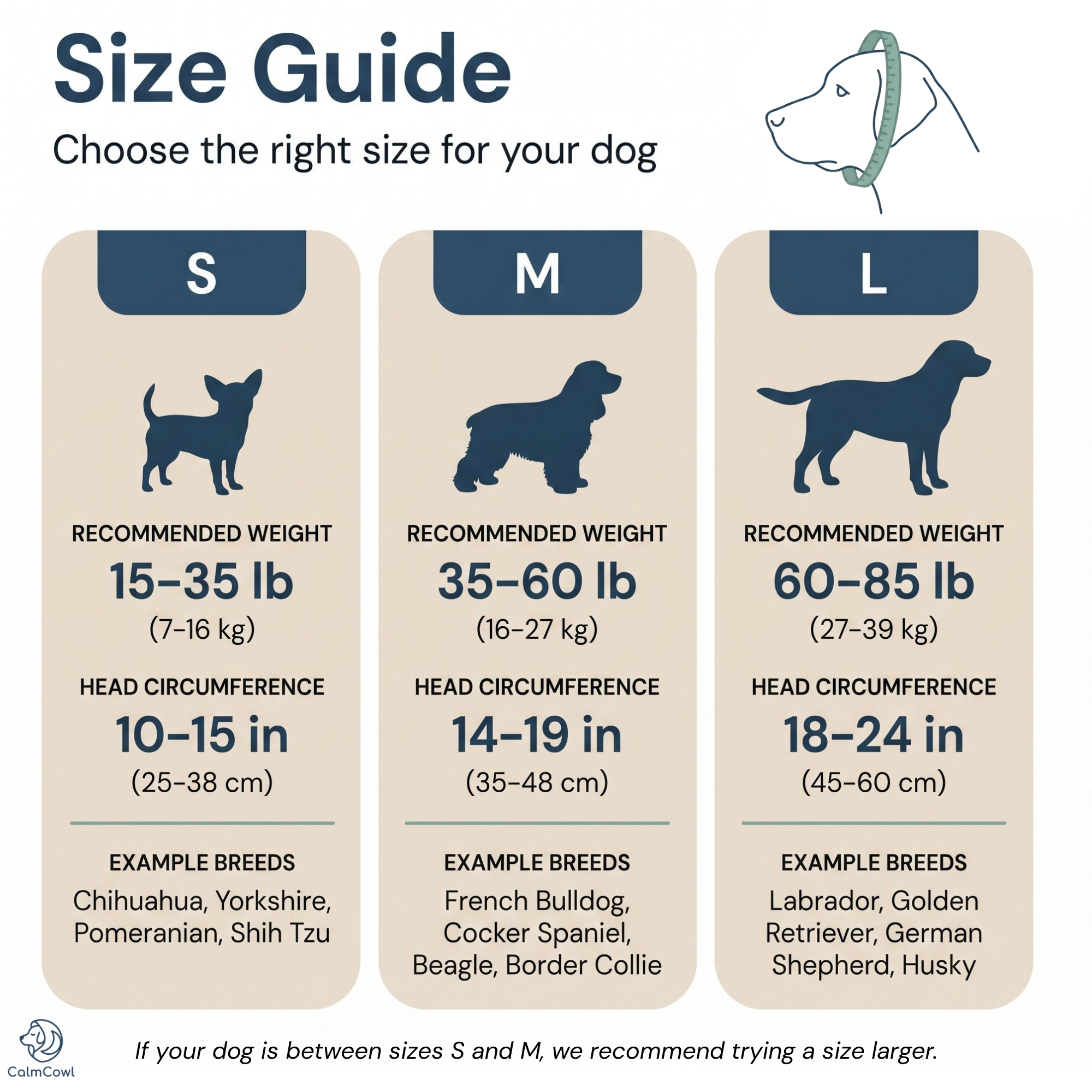CalmCowl™ Noise-Calming Hood — Help Your Dog Feel Safe