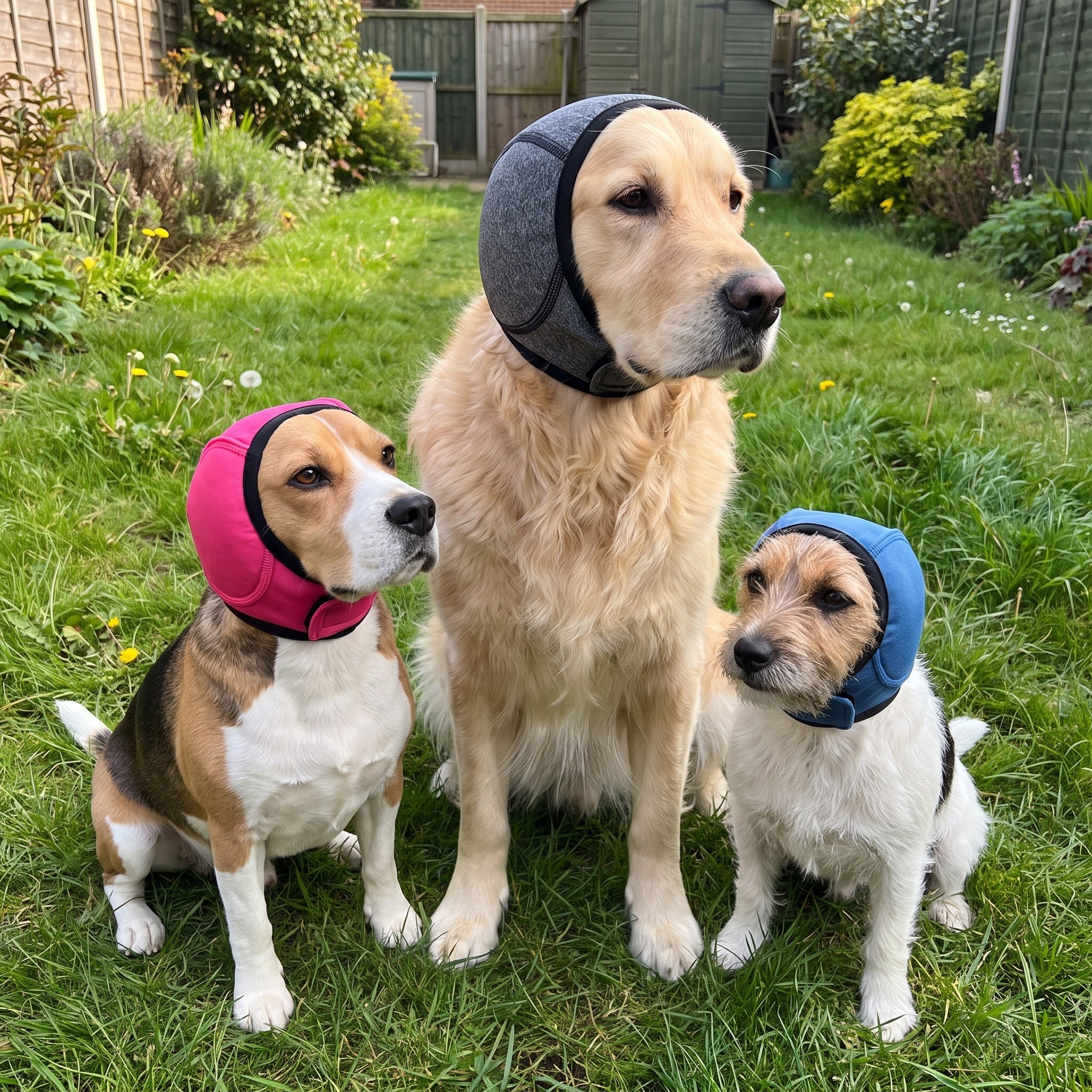 CalmCowl™ Noise-Calming Hood — Help Your Dog Feel Safe